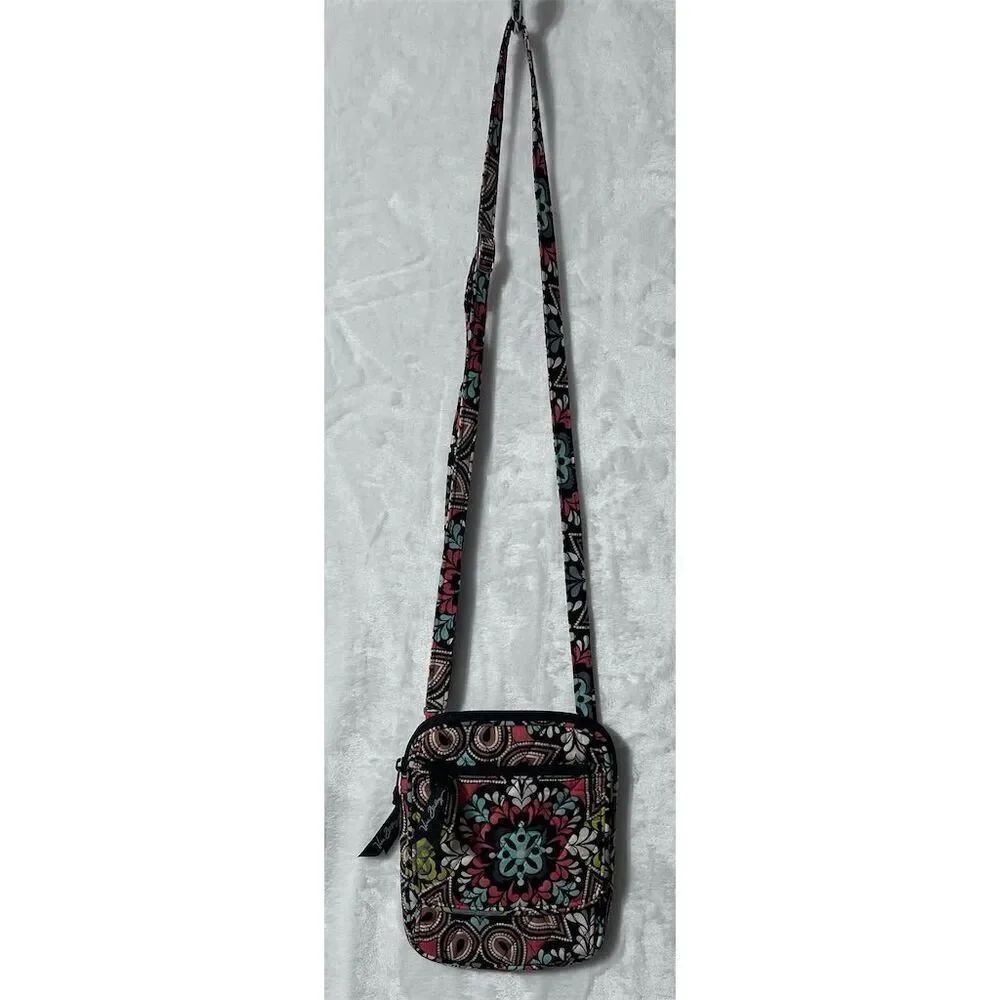 Vera Bradley Mini Hipster Crossbody Bag Paisley Multicolor Women's